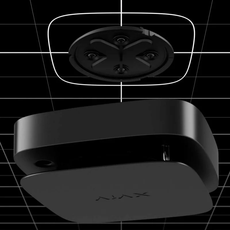 [AJ-63209.168.BL1] Ajax FireProtect 2 RB (Heat) - black (63209.168.BL1)